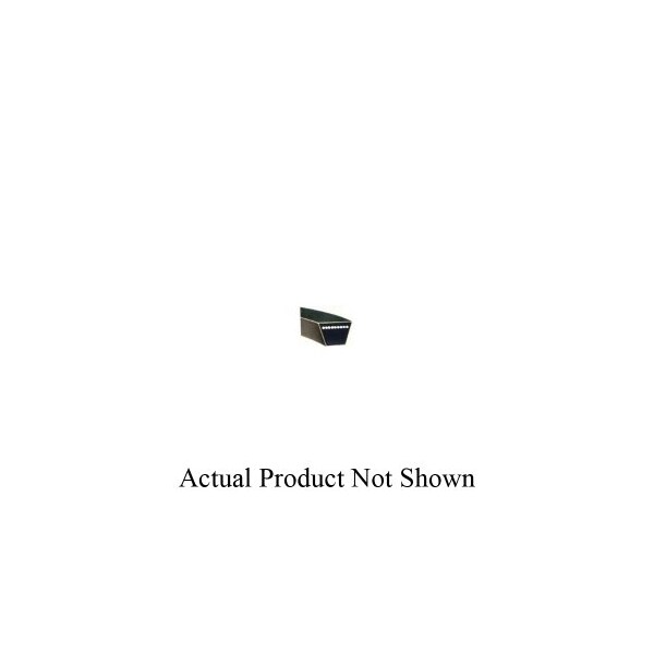 RPT B54 Classical V-Belt, 57 in Outside Length, 21/32 in Top Width, 7/16 in Thickness, 1 Ribs